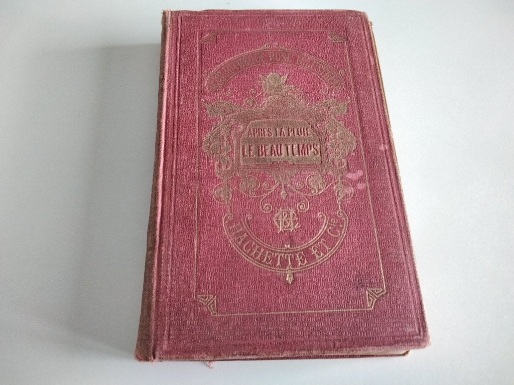 Ancien livre broché "Après la Pluie le Beau Temps" de 1893, Livres, Enlèvement ou Envoi, Utilisé, Comtesse de Ségur