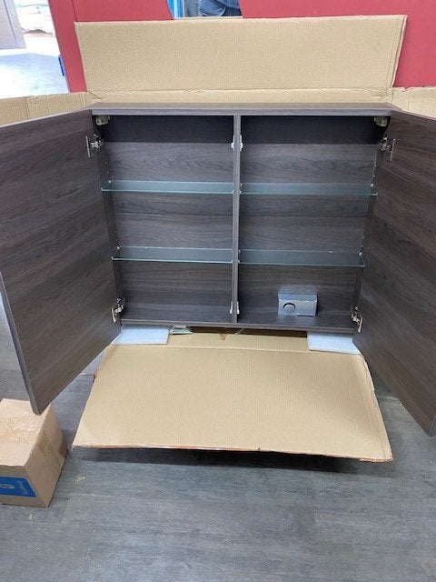 armoire de salle de bain, Ophalen, Spiegelkast, Nieuw, 50 tot 100 cm