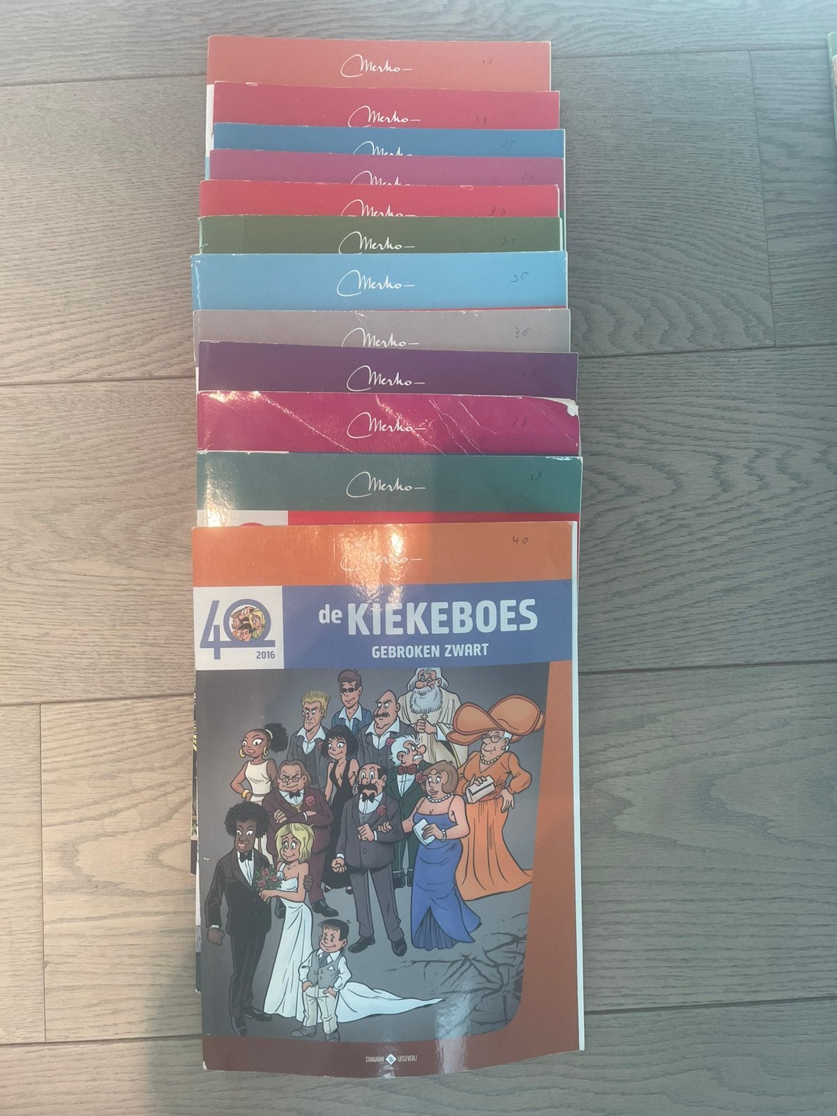 40 album strips kiekeboe, Meerdere stripboeken, Ophalen, Gelezen