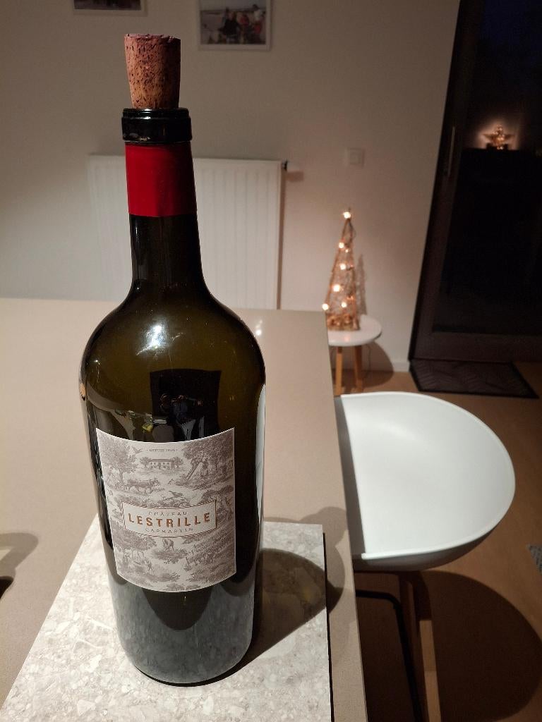 Lege magnum fles., Ophalen