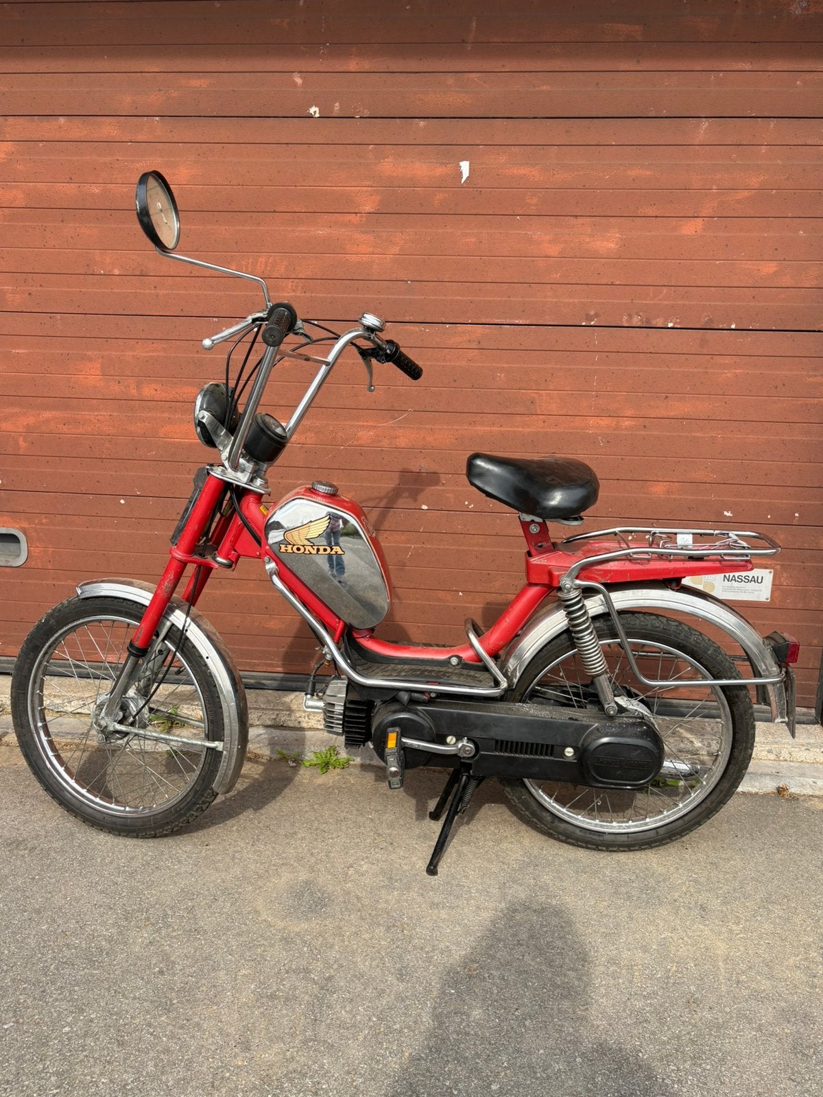 Honda Camino PA50 custom chopper, Fietsen en Brommers, Ophalen, Zo goed als nieuw, Koplamp