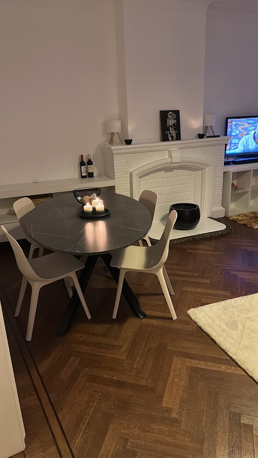 Ovale tafel te koop, Ophalen, Zo goed als nieuw