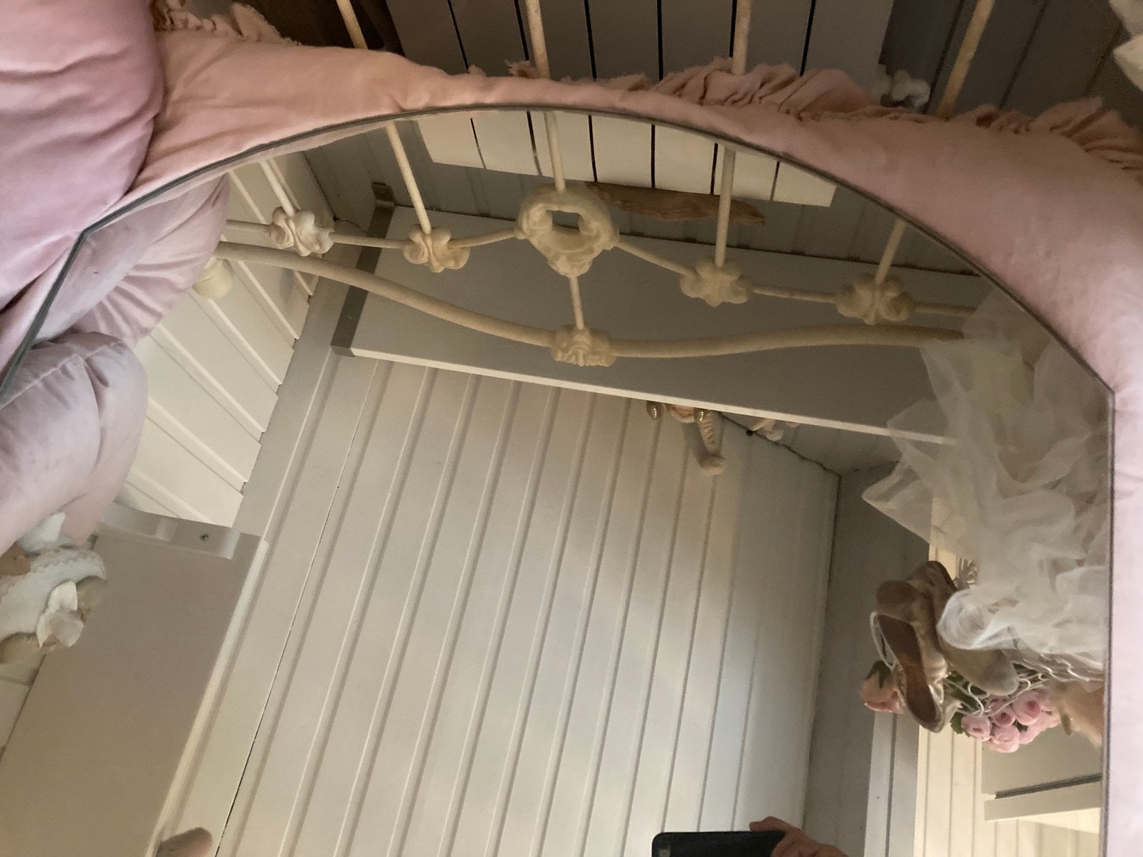 Miroir mural, Maison & Meubles, Accessoires pour la Maison | Miroirs, Enlèvement, Utilisé, 50 à 75 cm, 100 à 150 cm