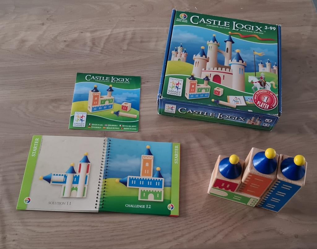 Smartgames castle logix 3-99 jaar, Kinderen en Baby's, Ophalen