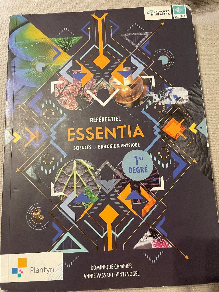 Essentia 1 er degré, Livres, Enlèvement, Utilisé, Secondaire, Autres matières