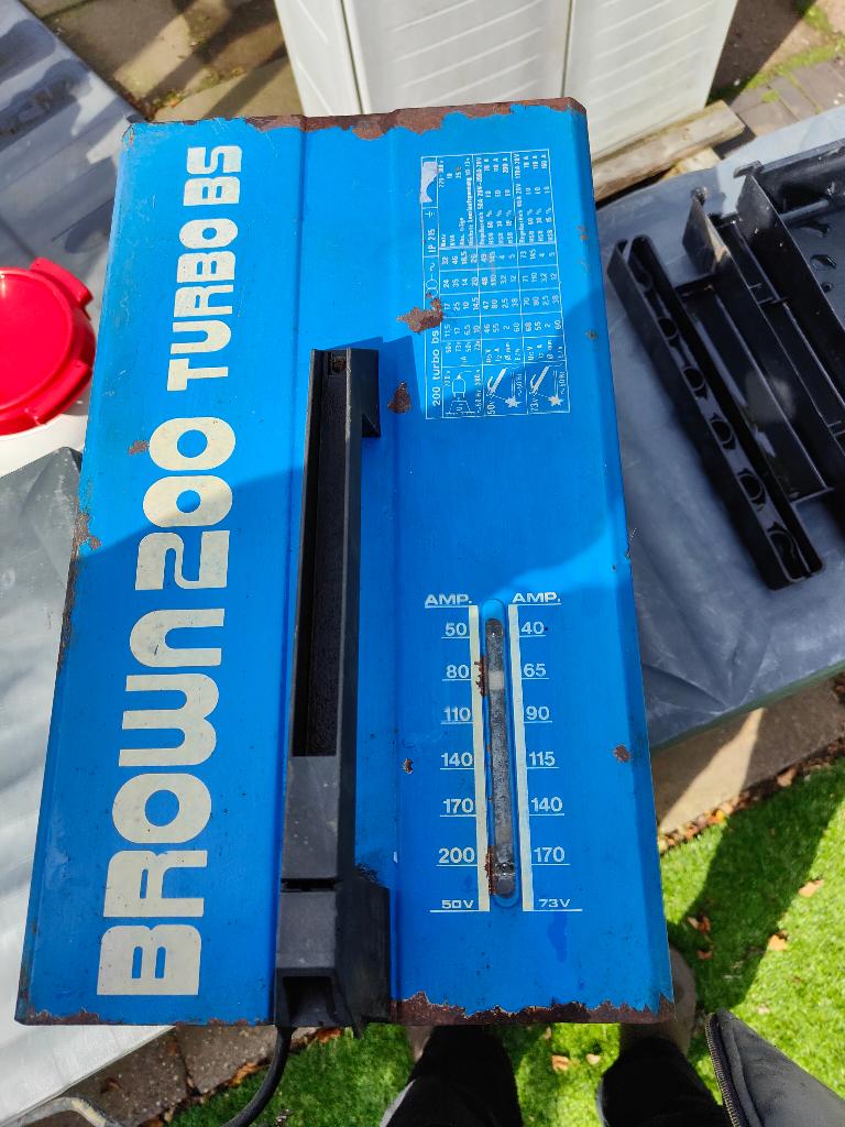 poste de soudage brun 200 Turbo BS, Bricolage & Construction, Enlèvement, Utilisé, 150 à 250 ampères, Électrodes