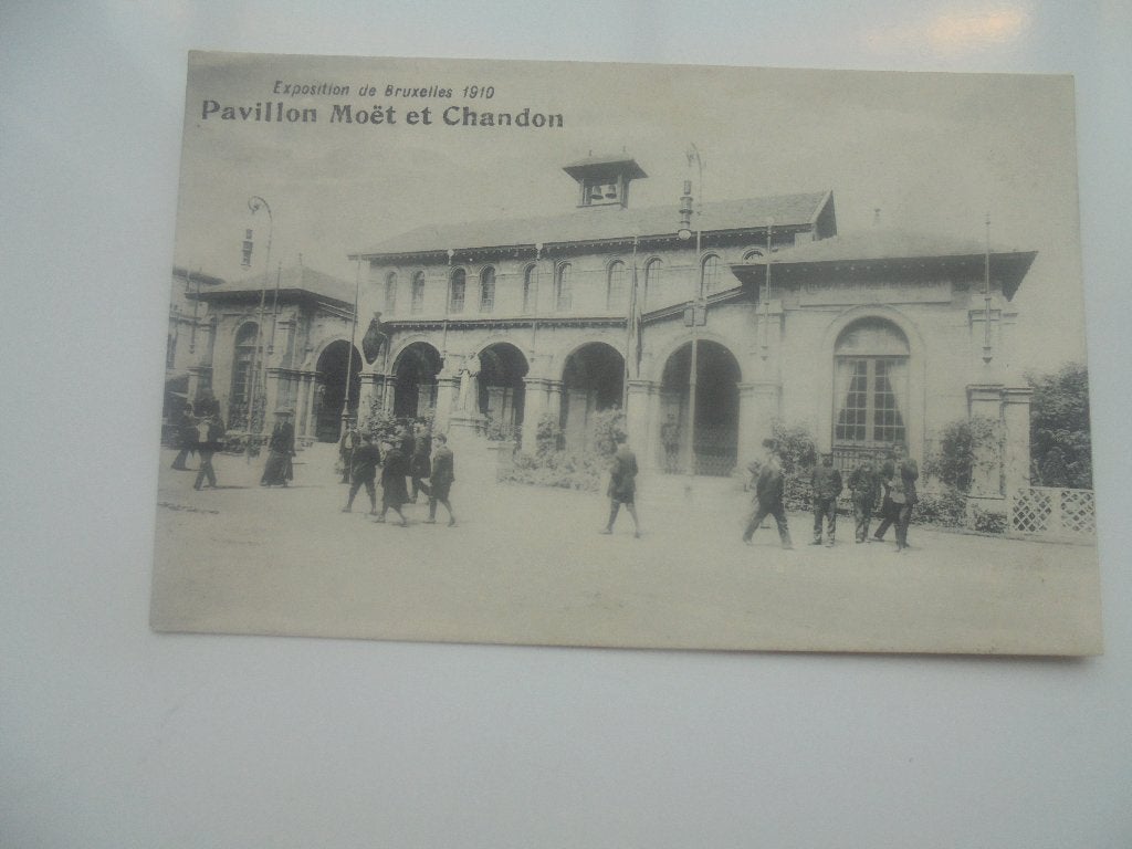 brussel expo 1910-pavillion moet et chandon, Verzamelen, Verzenden, Voor 1920, Ongelopen, Brussel (Gewest)