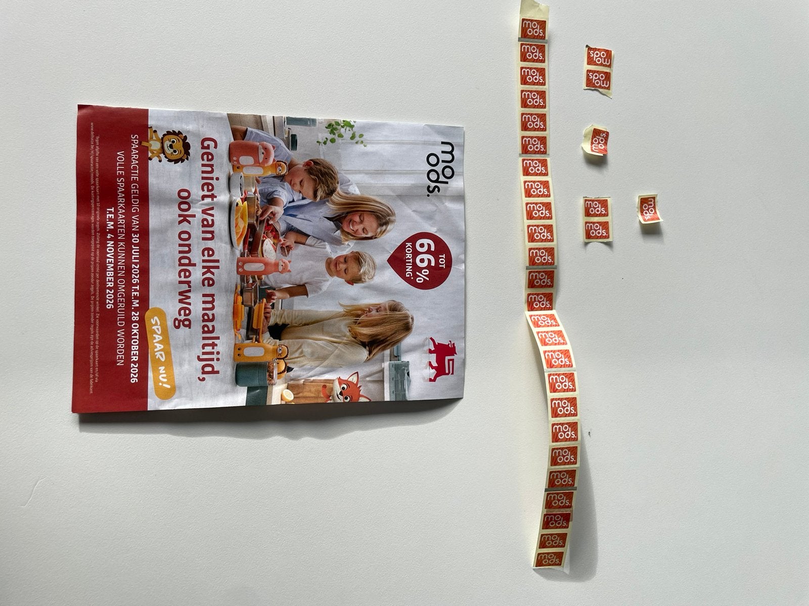 32 zegels moods Delhaize, Verzamelen, Ophalen of Verzenden