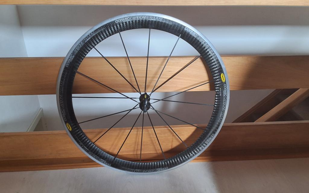 Carbon voorwiel Mavic, Fietsen en Brommers, Fietsonderdelen, Ophalen, Racefiets, Carbon