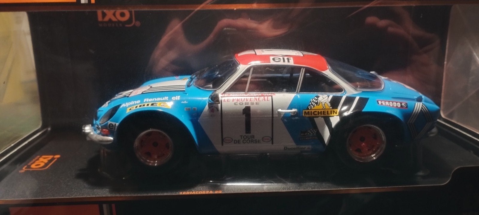 Renault Alpine A110 tour de corse 1973, Hobby & Loisirs créatifs, Voitures miniatures | 1:18, Enlèvement ou Envoi, Neuf, Voiture