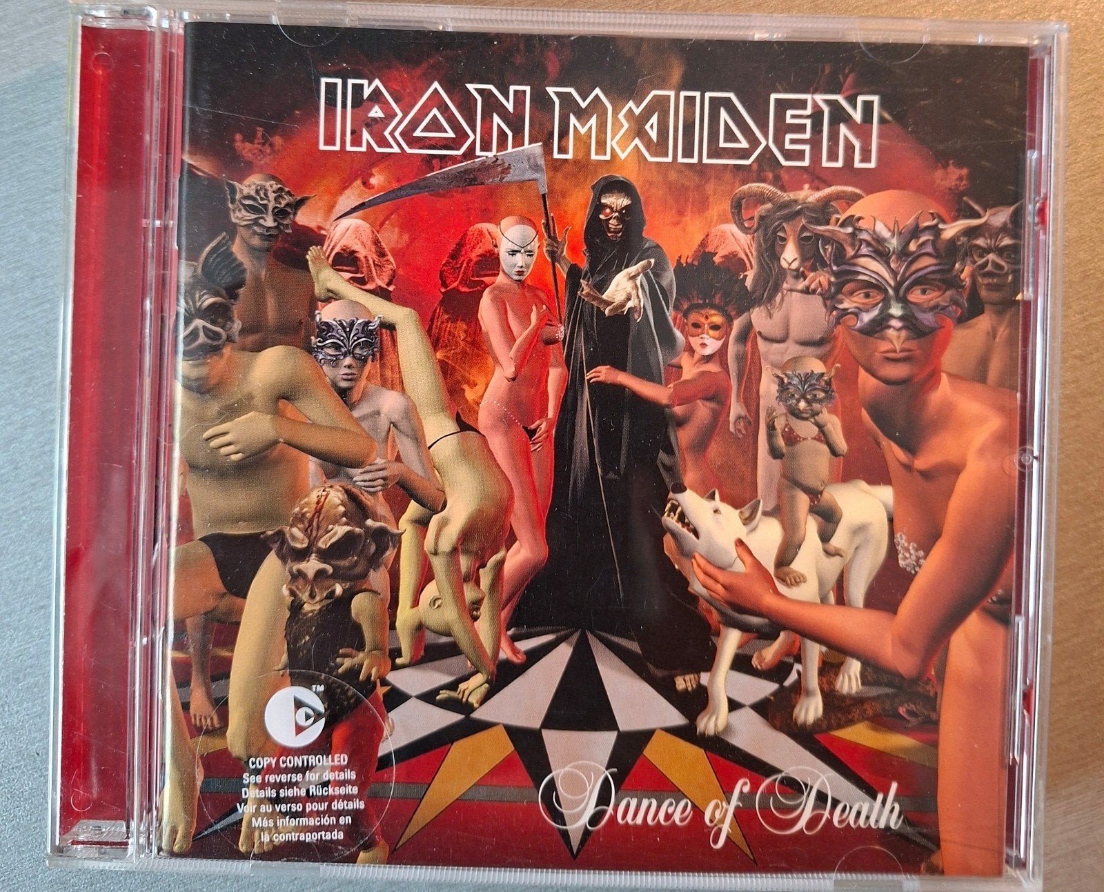 CD. Iron Maiden. Danse de la mort., CD & DVD, Enlèvement ou Envoi
