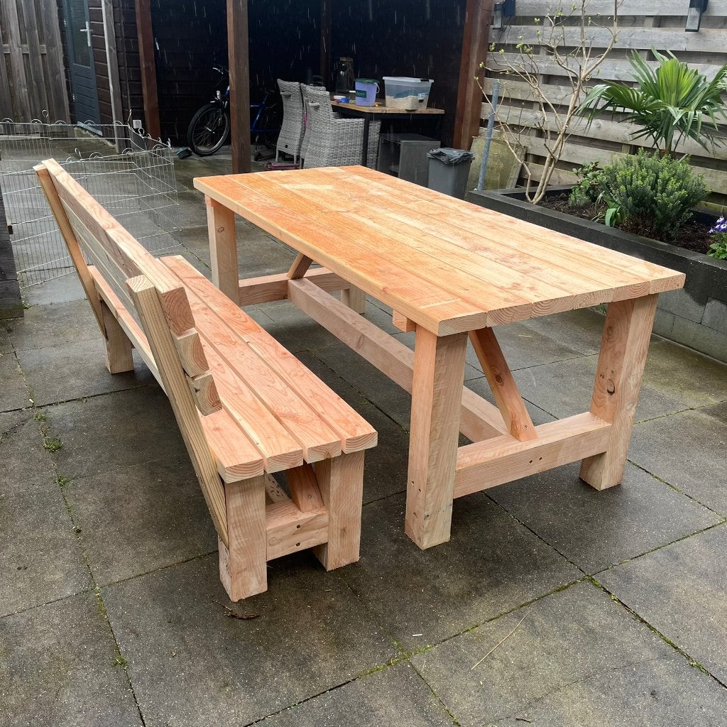 douglas tuinbankjes - stevig en nieuw, Ophalen of Verzenden, Nieuw, Hout