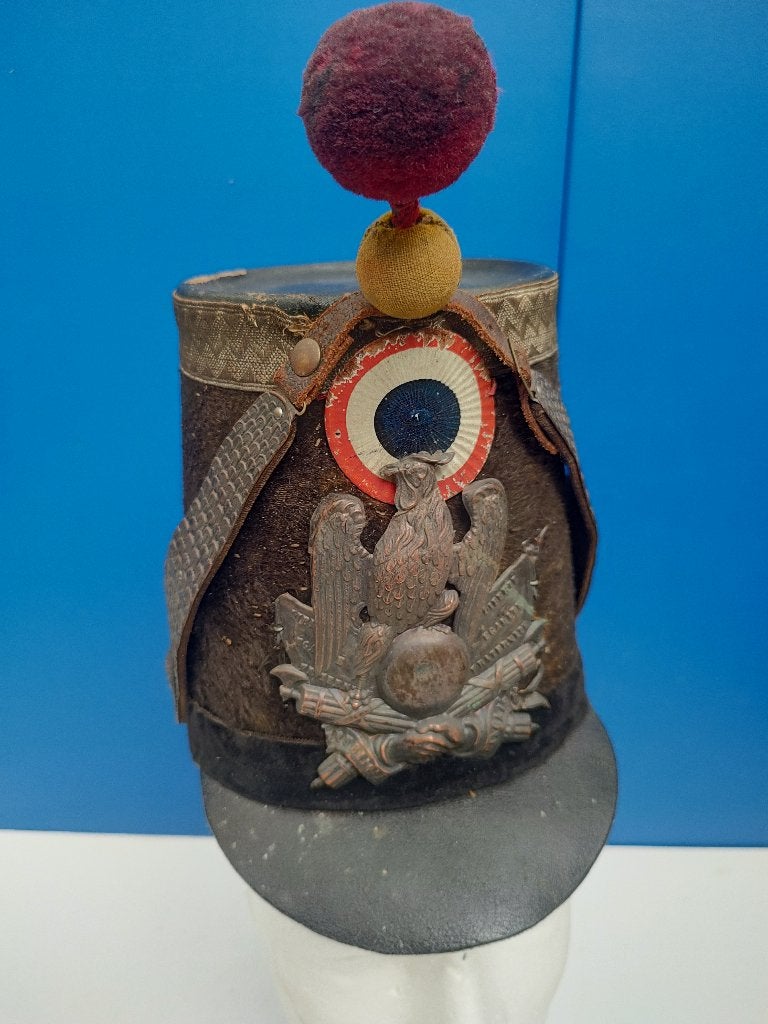 Franse shako mod 1848 Garde National, Verzamelen, Verzenden