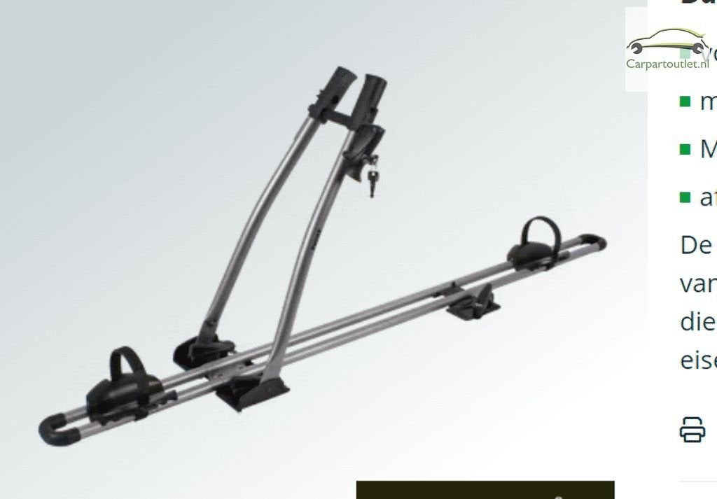 Fietsdrager dakdrager Thule, Auto diversen, Dakdragers, Nieuw, Ophalen of Verzenden