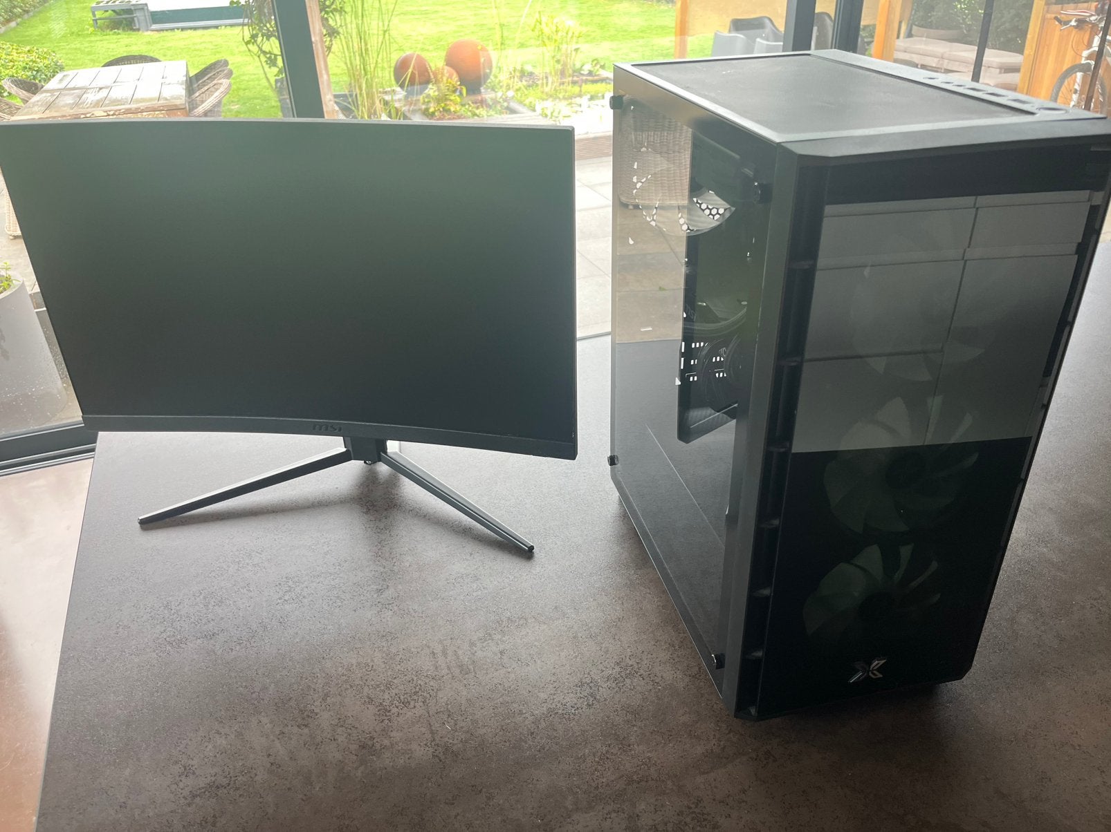 PC Typhoon V2 GEFORCE + MSI-scherm, Ophalen, Gebruikt, Met monitor, Gaming