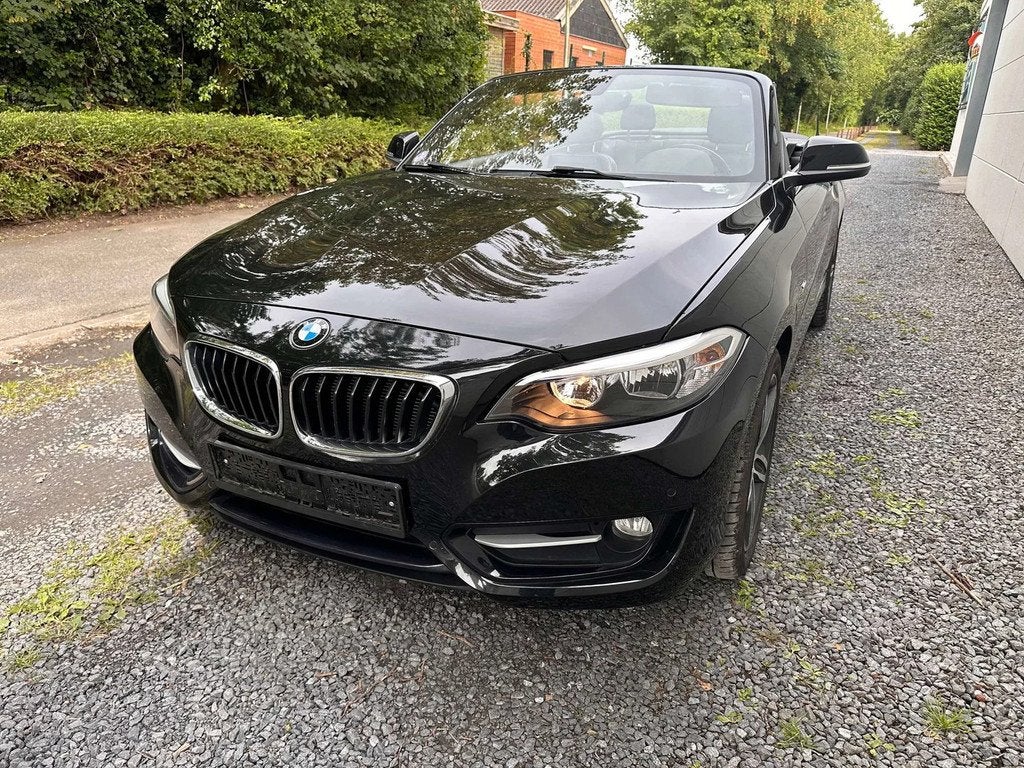 BMW 2 Serie 218 Cabriolet 218i (bj 2015), Auto's, BMW, Bedrijf, Te koop, 2 Reeks, ABS, Airbags, Airconditioning, Automatische klimaatregeling