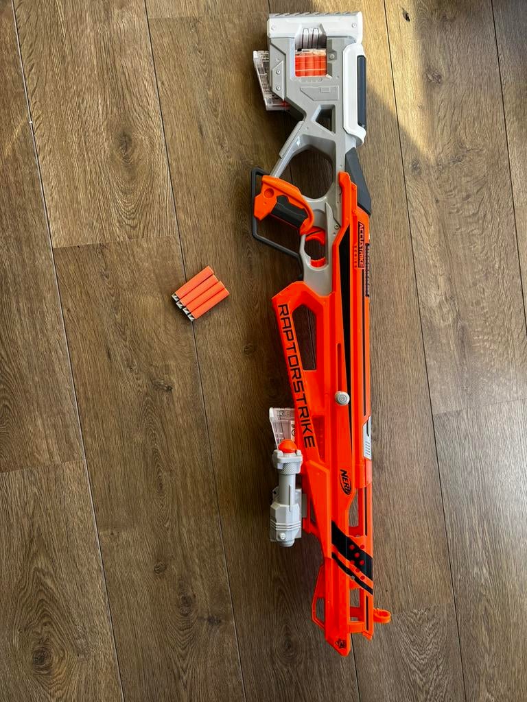 Raptorstrike nerf geweer, Enlèvement, Comme neuf