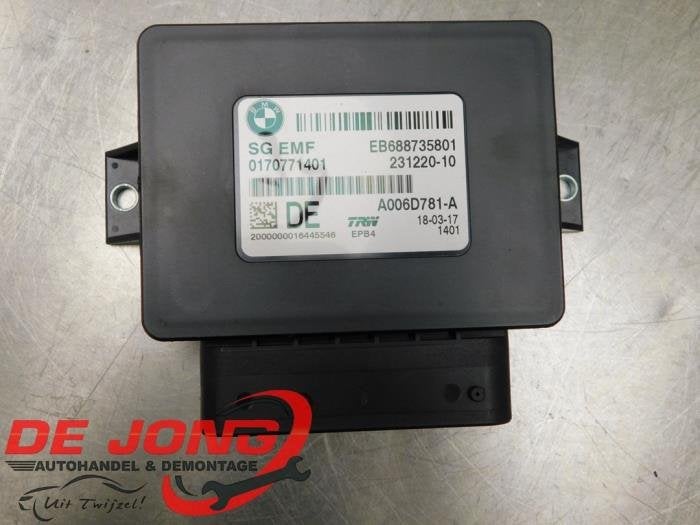 Handrem Module van een BMW X3, Auto-onderdelen, Remmen en Aandrijving, BMW, Gebruikt, 3 maanden garantie, Ophalen of Verzenden