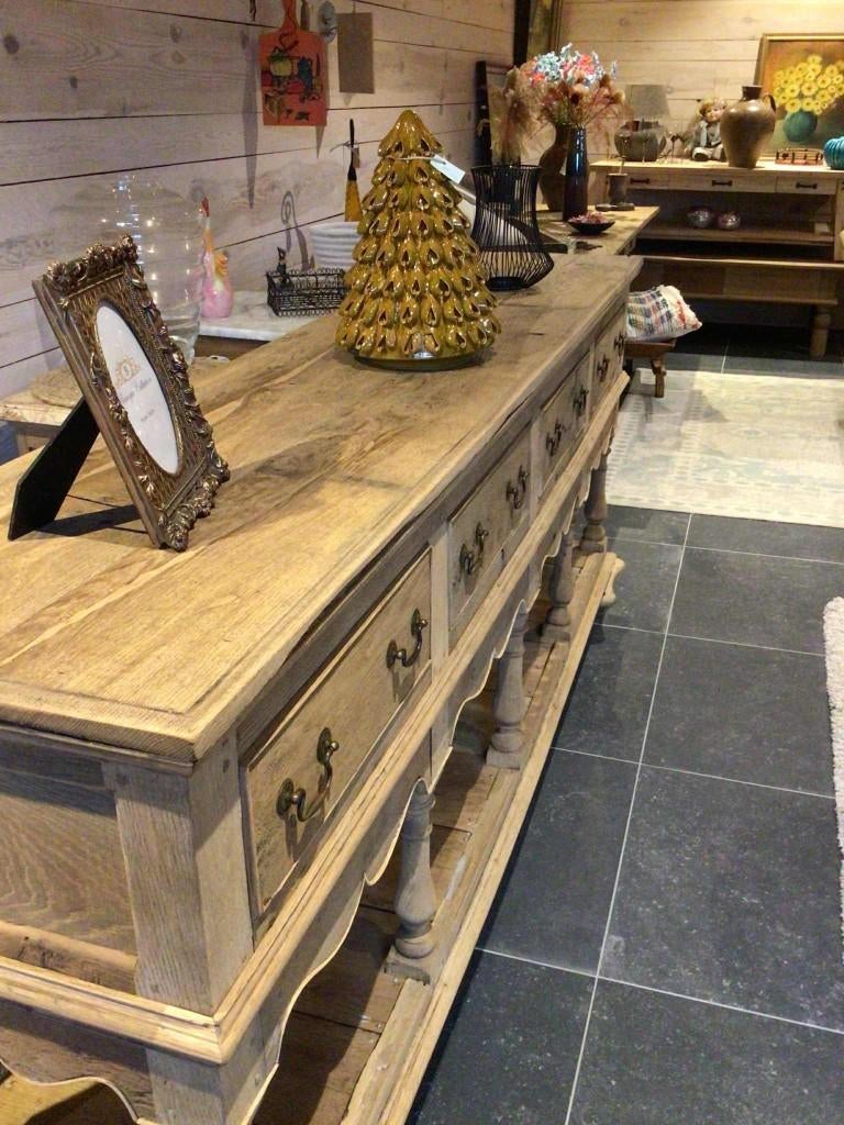 uitzonderlijke antieke muurtafel//sidetable 1904, Antiek, 25 à 50 cm, 200 cm ou plus, Comme neuf