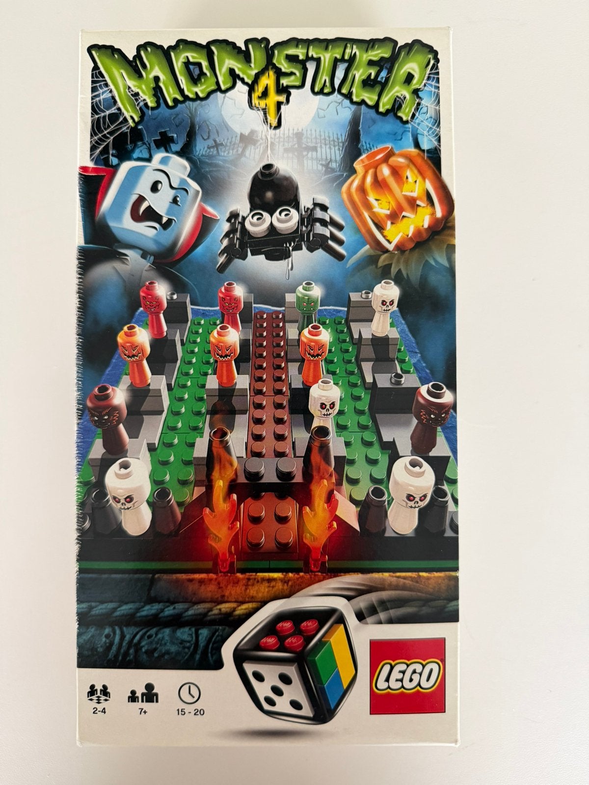 Monster 4 - gezelschapsspel van Lego, Drie of vier spelers, Ophalen, Zo goed als nieuw