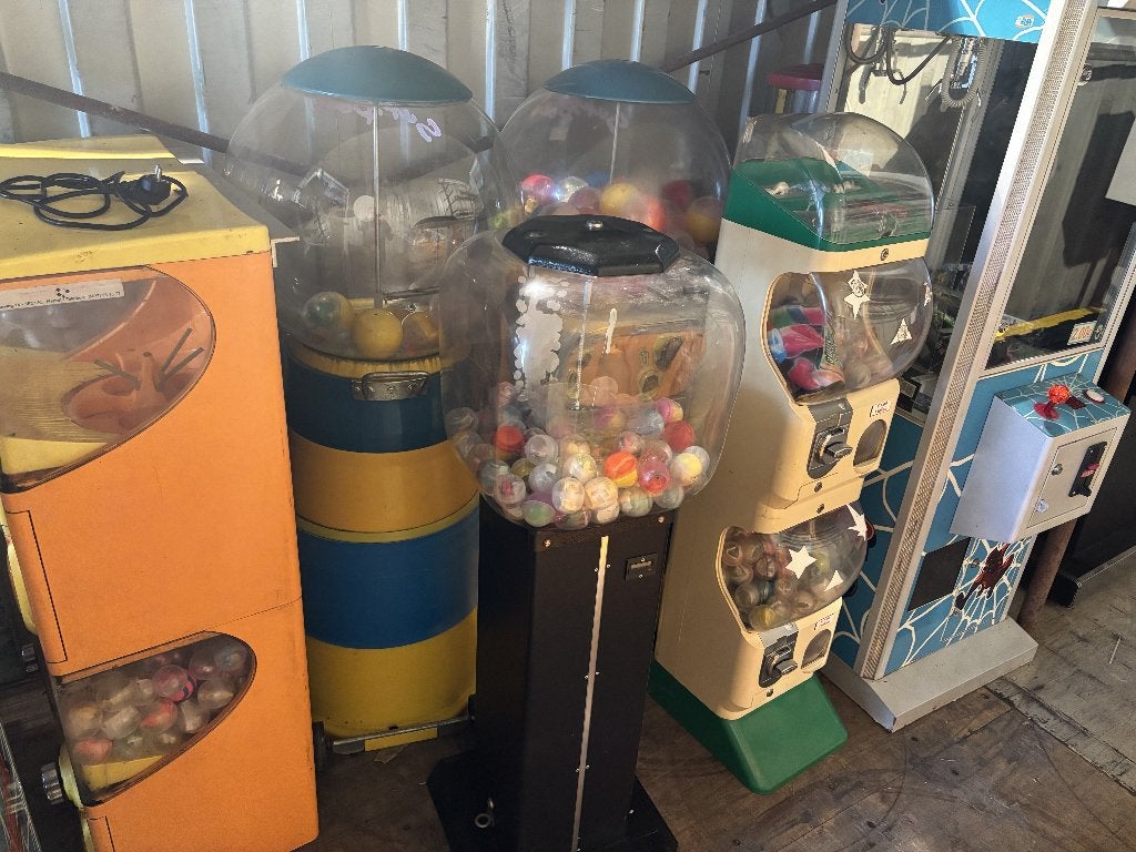 ballenautomaat, Verzamelen, Ophalen, Gebruikt