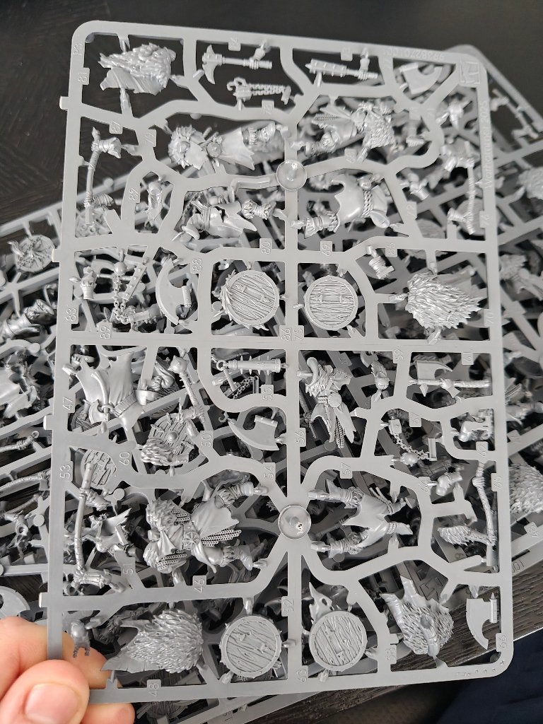 Warhammer The Old World Chaos Marauders, Ophalen of Verzenden, Nieuw, Warhammer, Figuurtje(s)