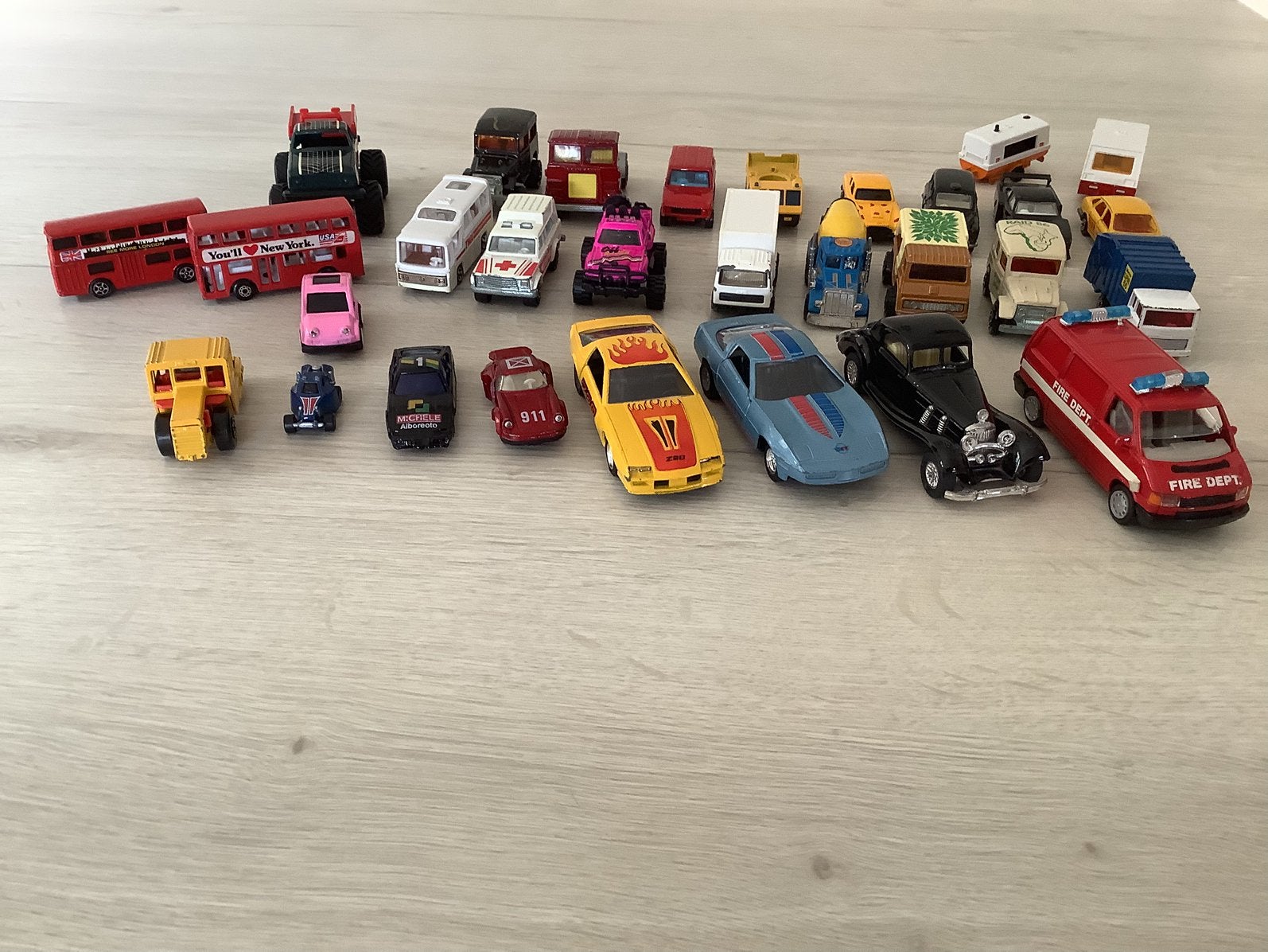 Speelgoedautootjes., Ophalen, Gebruikt