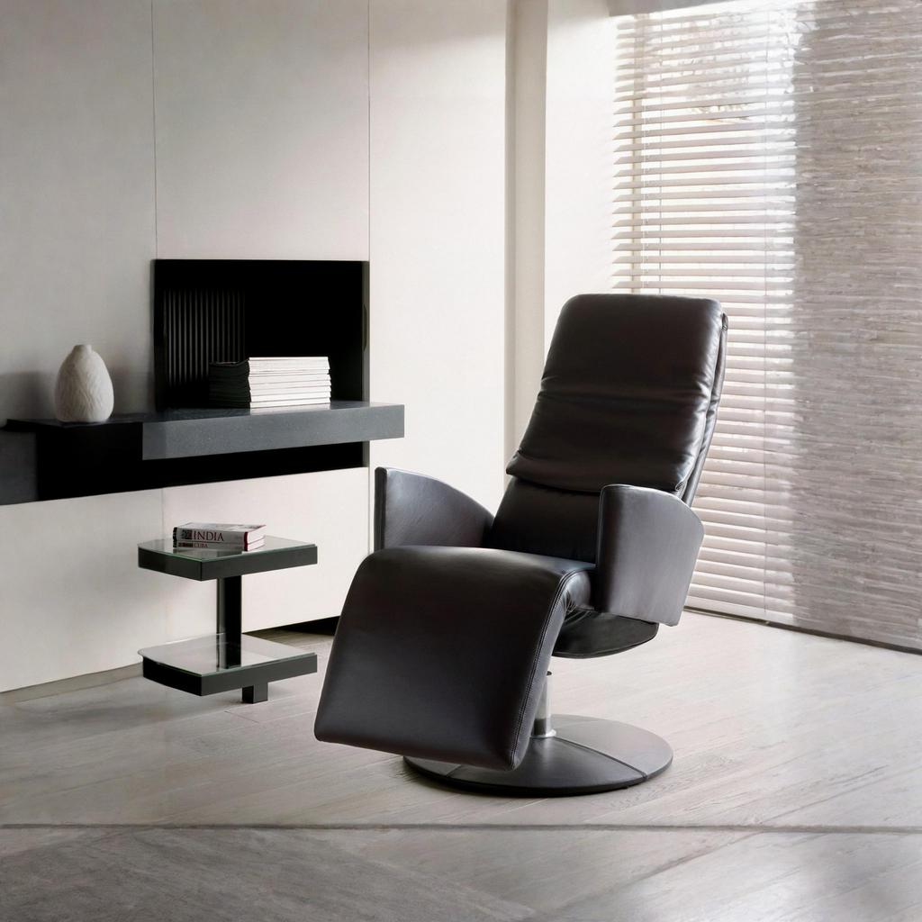 Durlet Aston Mono-Move Relax (Topstaat!), Huis en Inrichting, Fauteuils, Zo goed als nieuw, Kunststof, Leer, Metaal, Stof, Overige materialen