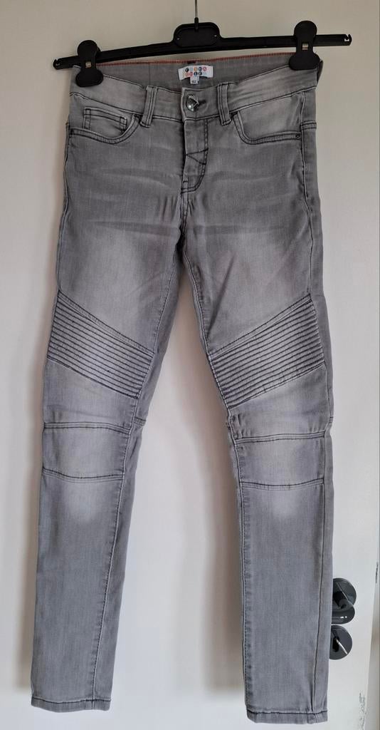 Grijze stoere skinny jeans Fish and Chips maat 152/12 jaar, Broek, Fish & Chips, Ophalen of Verzenden, Zo goed als nieuw