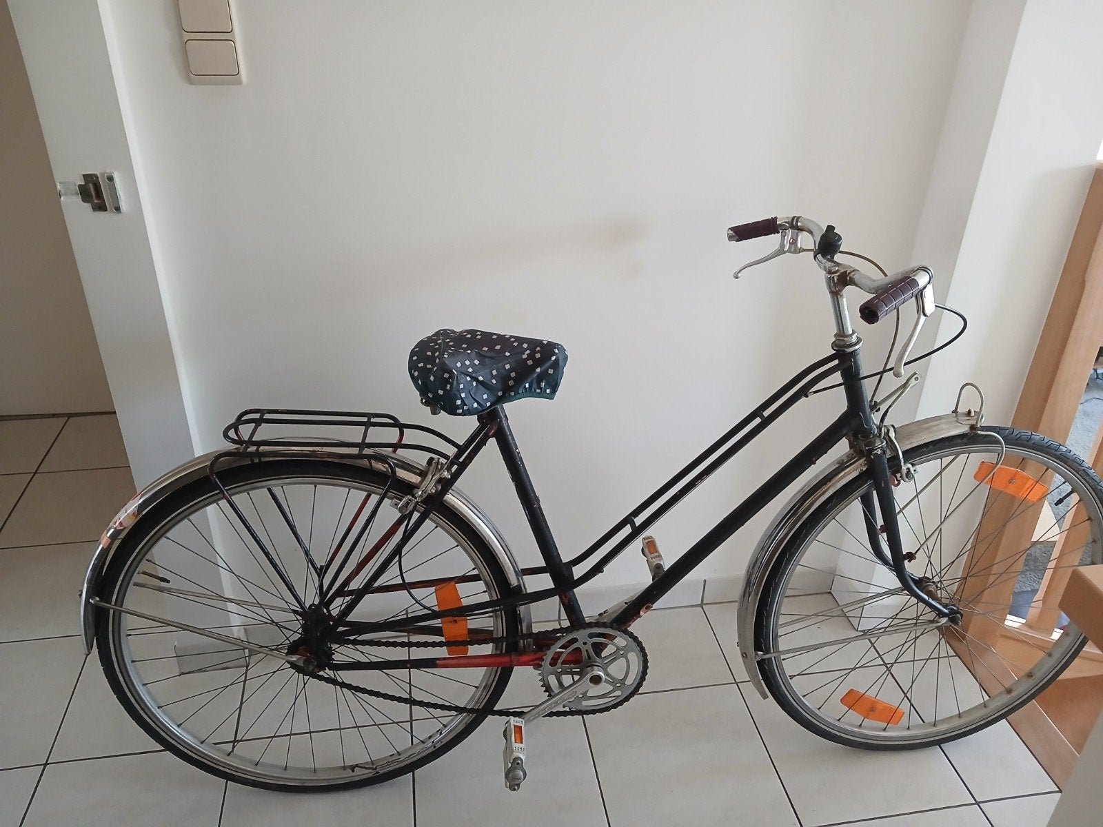 Oudere fiets, Vélos & Vélomoteurs, Onbekend, Enlèvement, Années 60 ou plus récent, 47 à 51 cm