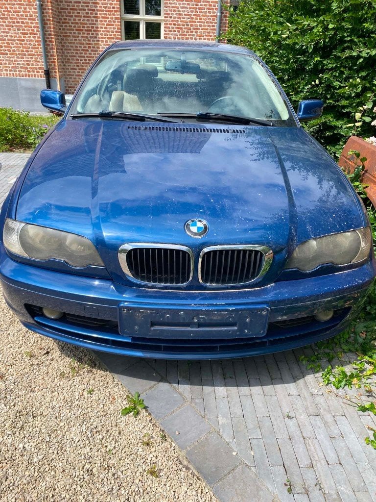 BMW 3 reeks E46, Autos, Cuir, Achat, Beige, Boîte manuelle