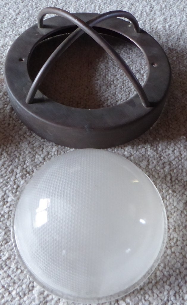 Verre convexe pour plafonnier, Enlèvement, Utilisé, Verre, Plafonnier