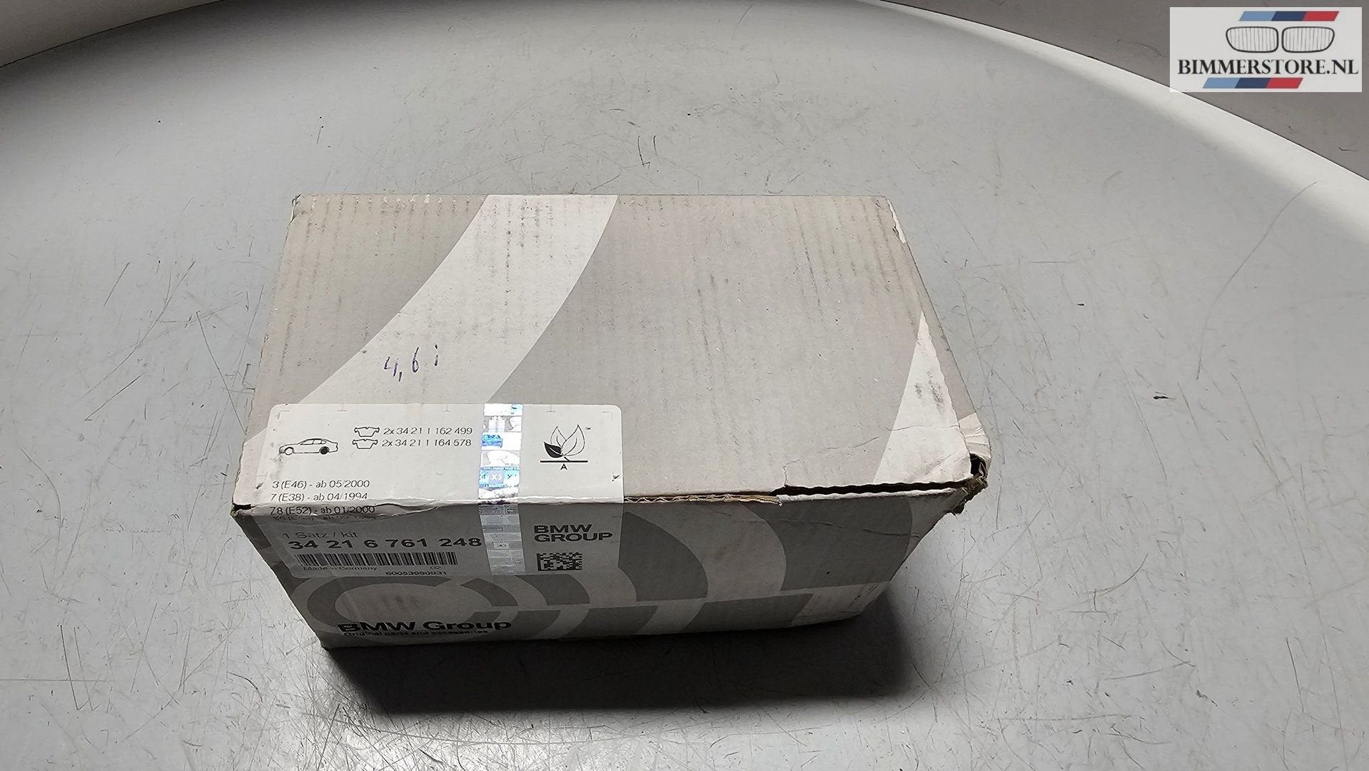 Remblokken achterzijde origineel BMW 34216761248 6761248, Neuf, -, -, -