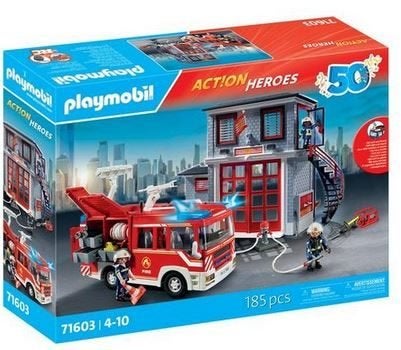 PLAYMOBIL Action  Brandweer, Neuf, Kit complet, Véhicule, City action