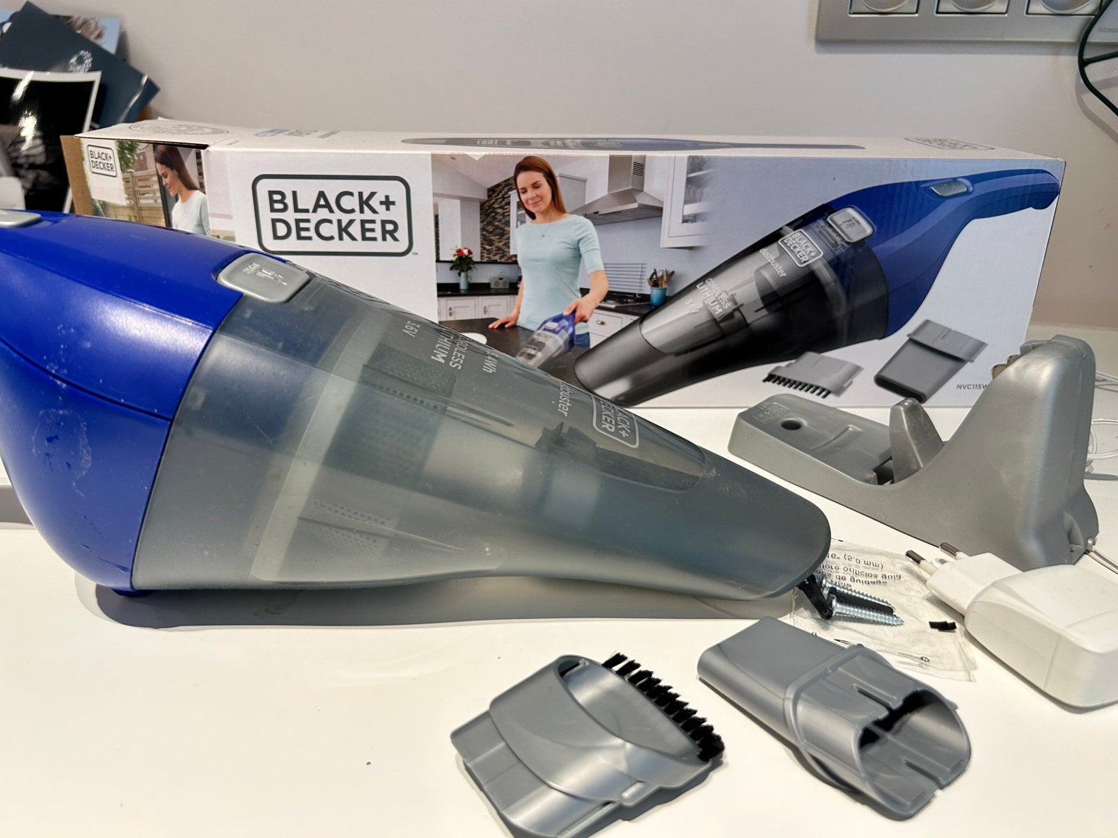 Black+Decker Dustbuster kruimeldief – Compleet met doos!, Ophalen, Zo goed als nieuw