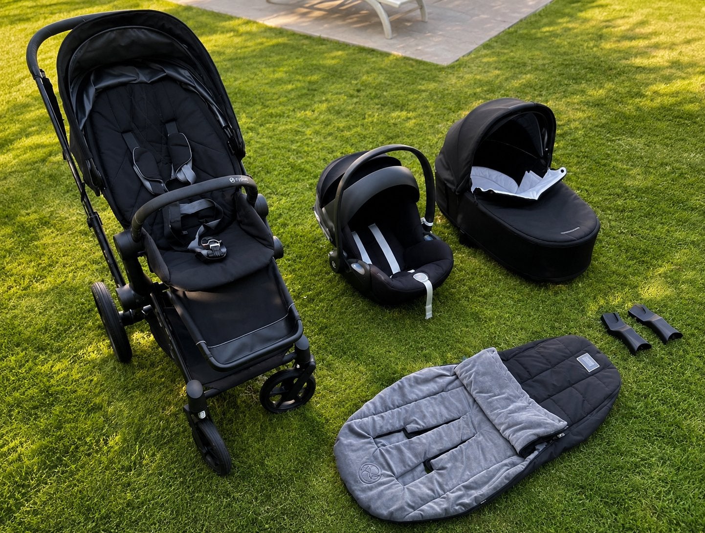 Cybex Priam 4-in-1 reissysteem met Cloud Z autostoel, Ophalen, Zo goed als nieuw, Kinderwagen