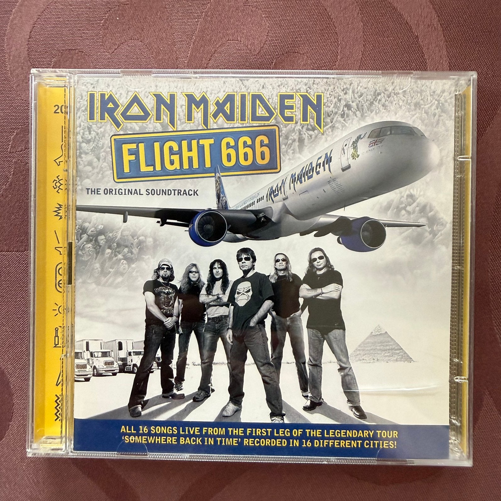 Dubbel cd Iron Maiden, Ophalen of Verzenden, Zo goed als nieuw, Digipak