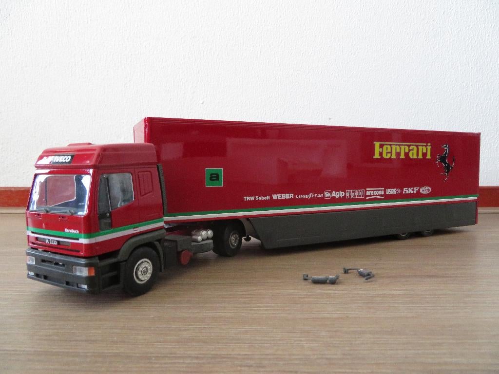 Iveco EuroTech Scuderia Ferrari - Eligor, Ophalen of Verzenden, Nieuw, Bus of Vrachtwagen, Overige merken