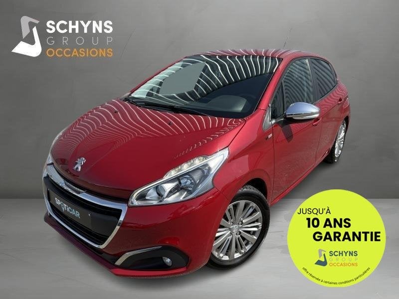 Peugeot 208 Style-Ac man-gps-jantes*12 MOIS GARANTIE*, Rouge, Achat, Euro 6, 82 ch