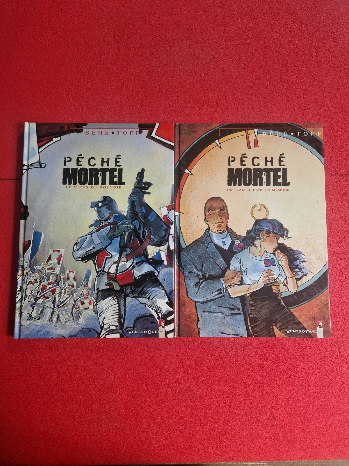 lot de 2 bd péché mortel 1 et 2, Enlèvement ou Envoi