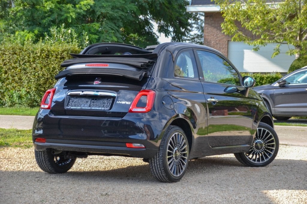 Fiat 500C Mild Hybrid 09/2022 23.755 Km, Voorwielaandrijving, 4 zetels, Stof, Euro 6
