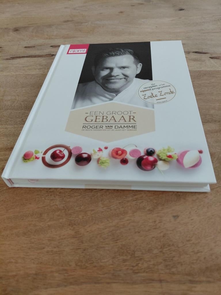 Kookboek Roger Van Damme - Een groot gebaar, Ophalen of Verzenden, Roger Van Damme