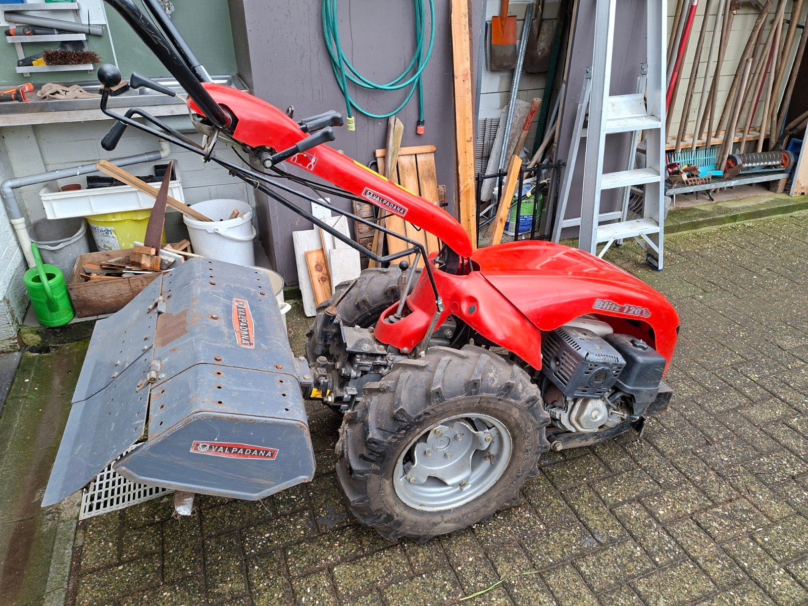 Valpadana Blitz 120rev GX340 11pk benzine, Doe-het-zelf en Bouw, Gereedschap | Freesmachines, Ophalen, Valpadana, Benzine, Gebruikt