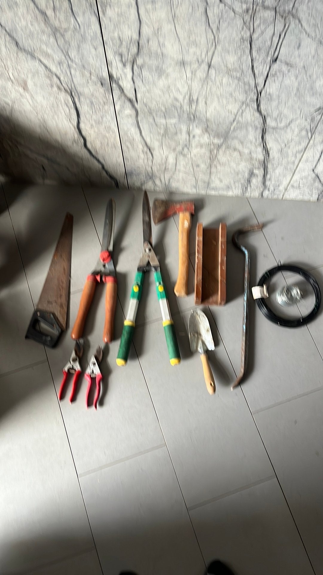 Outillages de jardin, Jardin & Terrasse, Enlèvement, Comme neuf, Hache