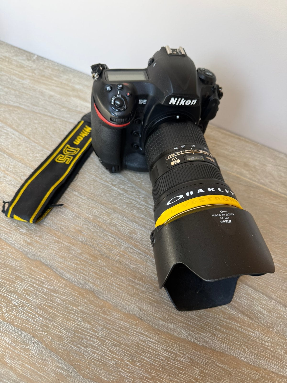 Nikon D5+ 24-70mm, Audio, Tv en Foto, Ophalen of Verzenden, Zo goed als nieuw, Nikon