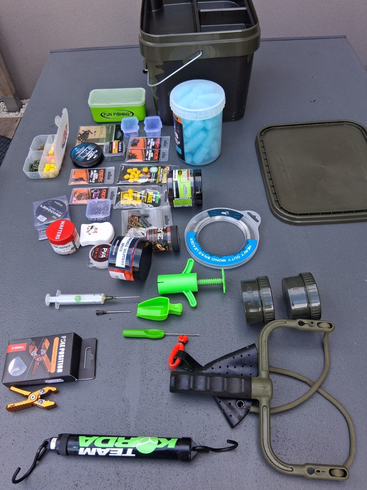 Korda Fox, Ophalen of Verzenden, Gebruikt, Complete set