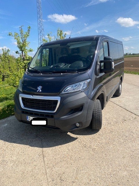 Peugeot Boxer 2000CC HDI Gps ,Camera +(Airco), Auto's, Voorwielaandrijving, Stof, Zwart, Bedrijf