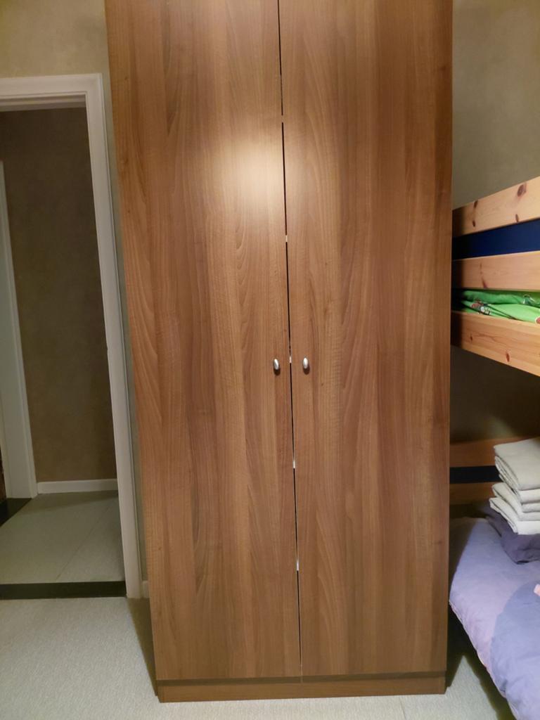 Grote kast, 2-deurs, 5 leggers, Huis en Inrichting, Kasten | Kleerkasten, Ophalen, Met plank(en), 200 cm of meer, 50 tot 100 cm