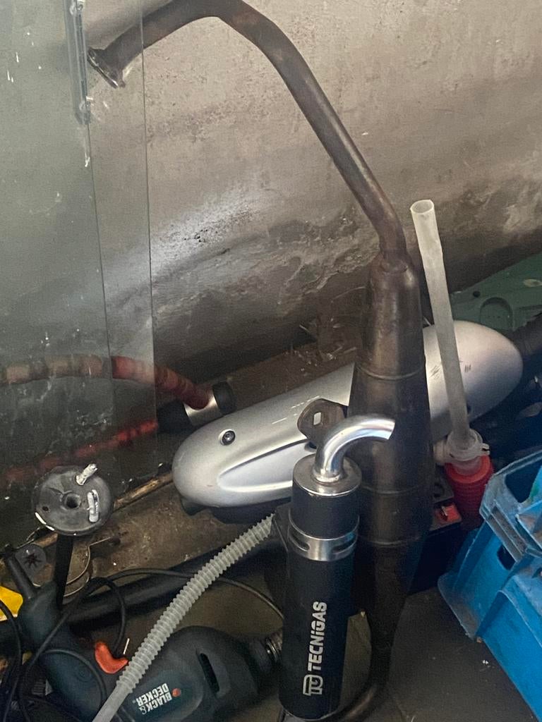 Tecigas uitlaat te koop, Ophalen, Zo goed als nieuw, Uitlaat, Peugeot