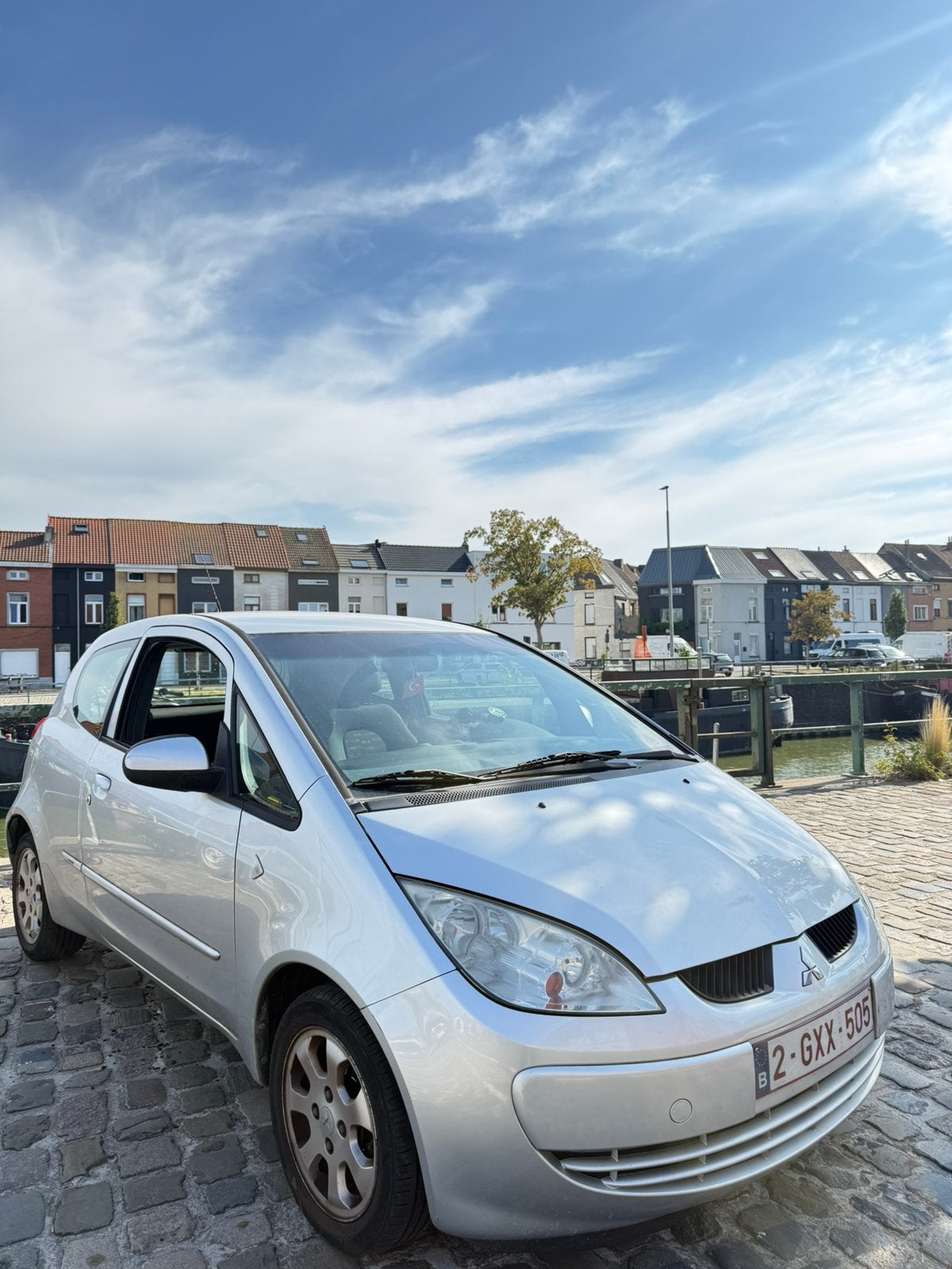 BLANCO Mitsubishi colt CZ3, Auto's, Mitsubishi, Stof, Colt, Handgeschakeld, Particulier